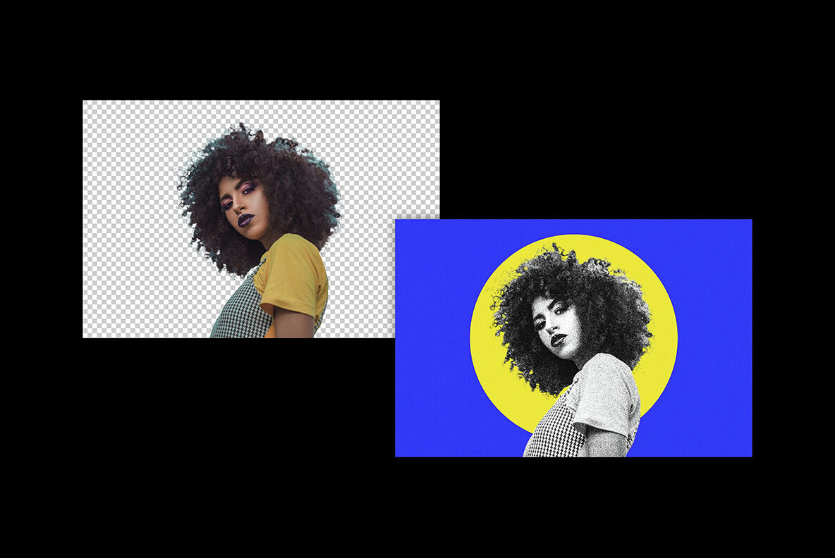 Grain Risograph Photo Effect 10