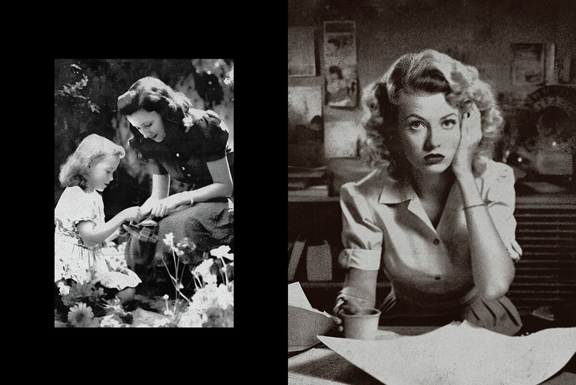 Aged Photo Effect Template 3