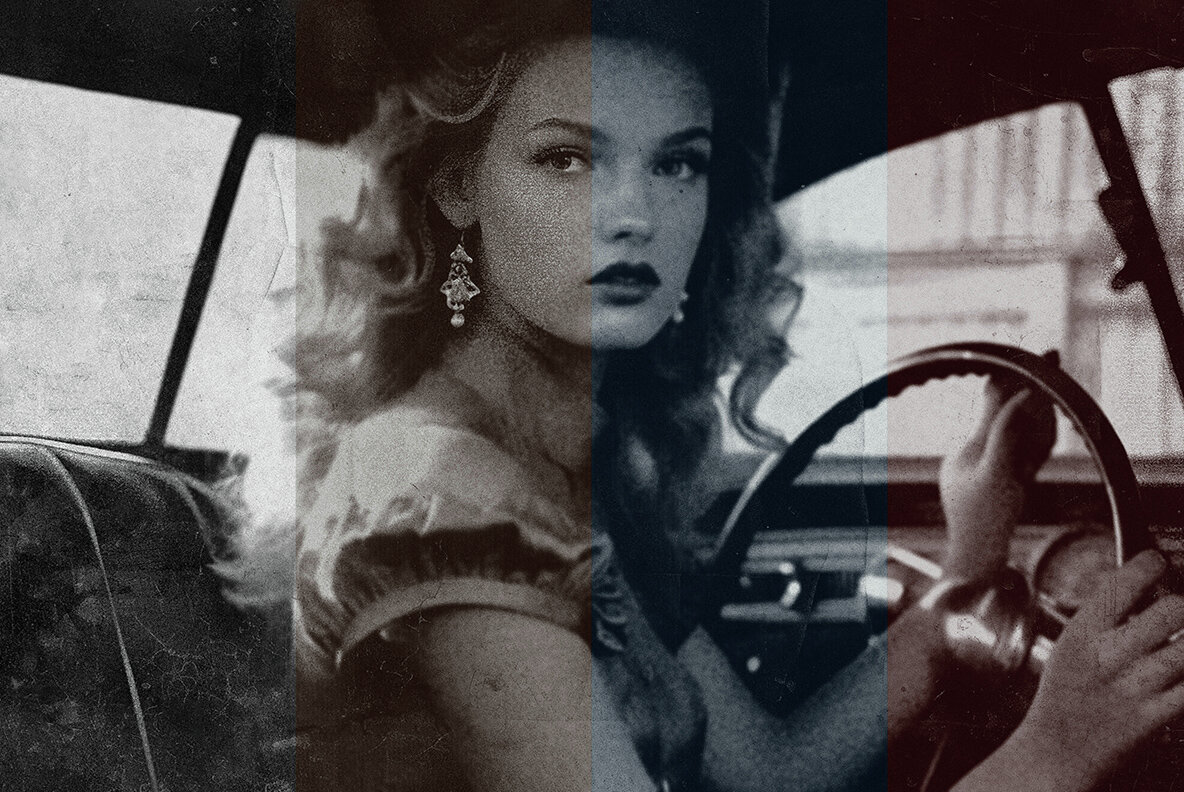 Aged Photo Effect Template 6