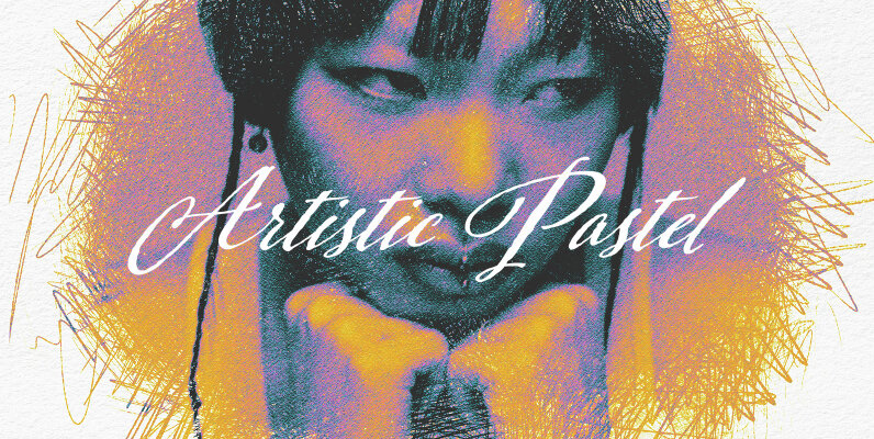 Artistic Pastel Photo Effect