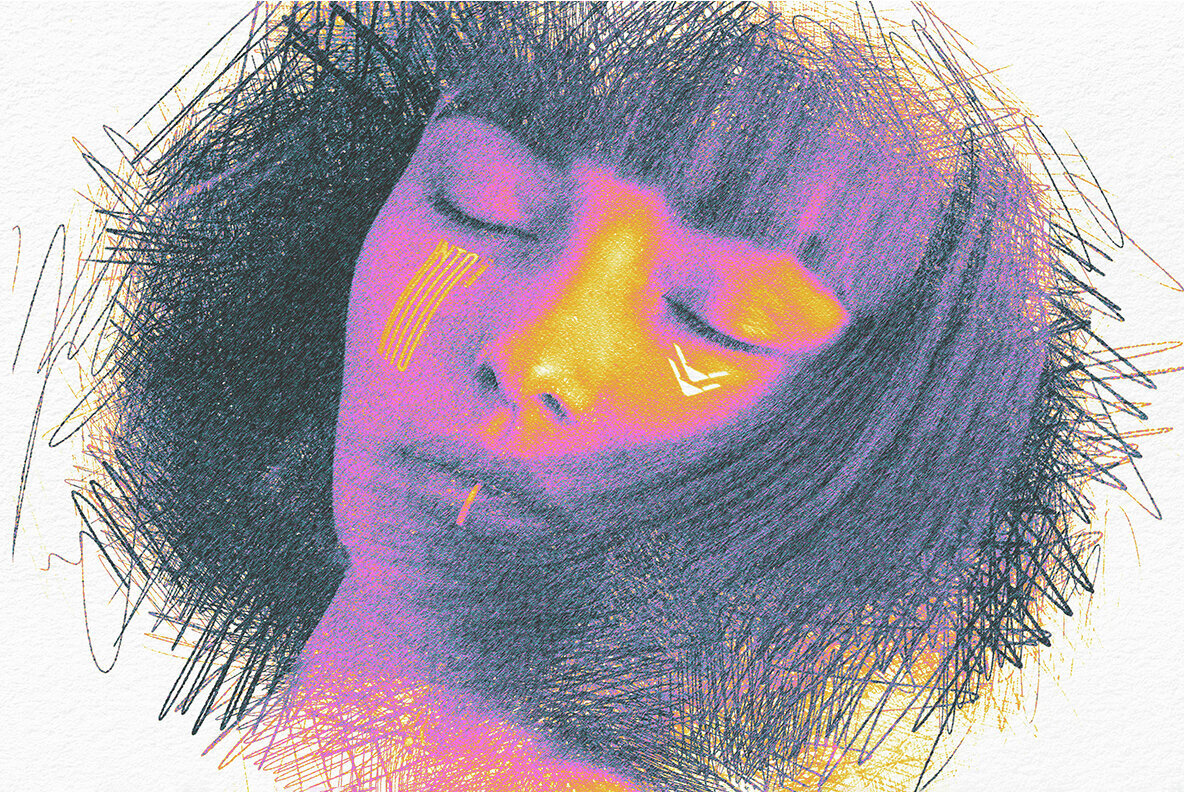 Artistic Pastel Photo Effect 3