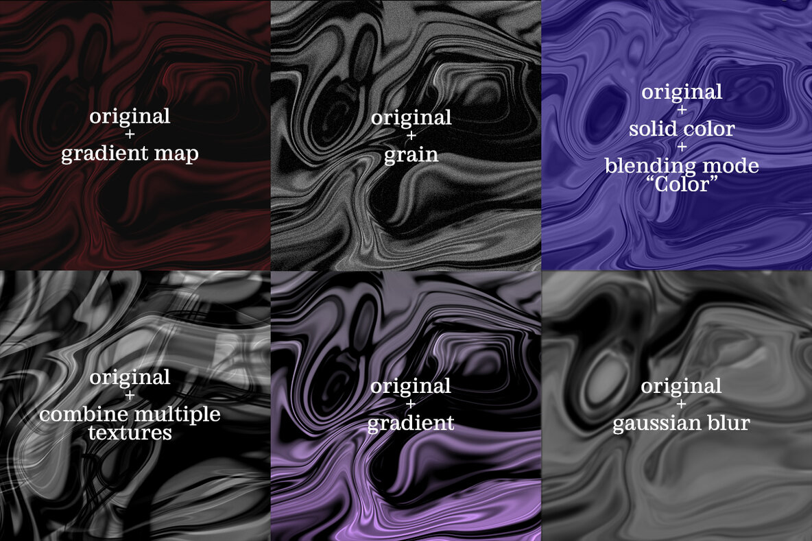 Noir   Liquid Textures 5