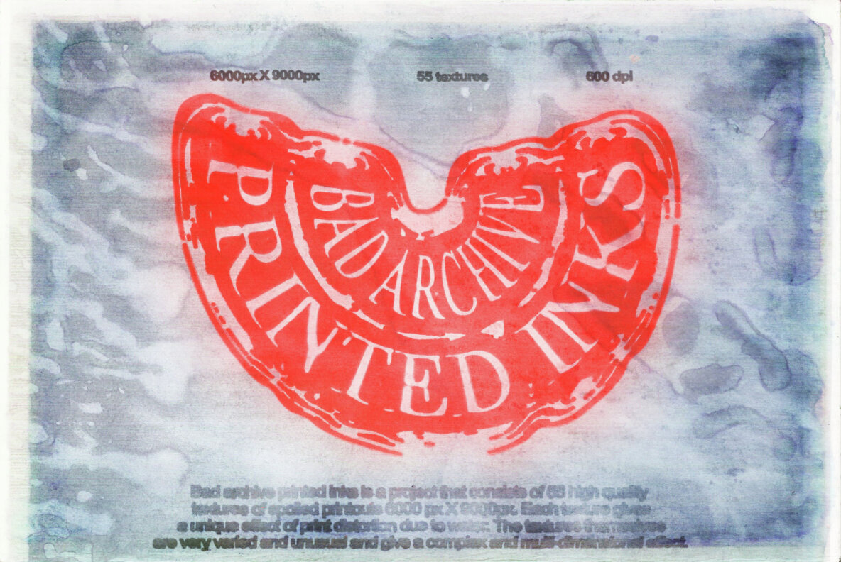 Bad Archive Printed Inks Textures 1