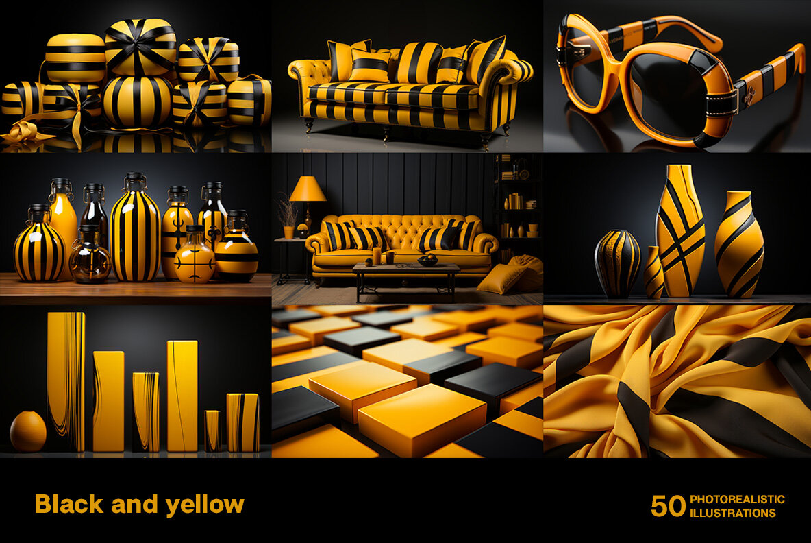 Black and Yellow Collection 6