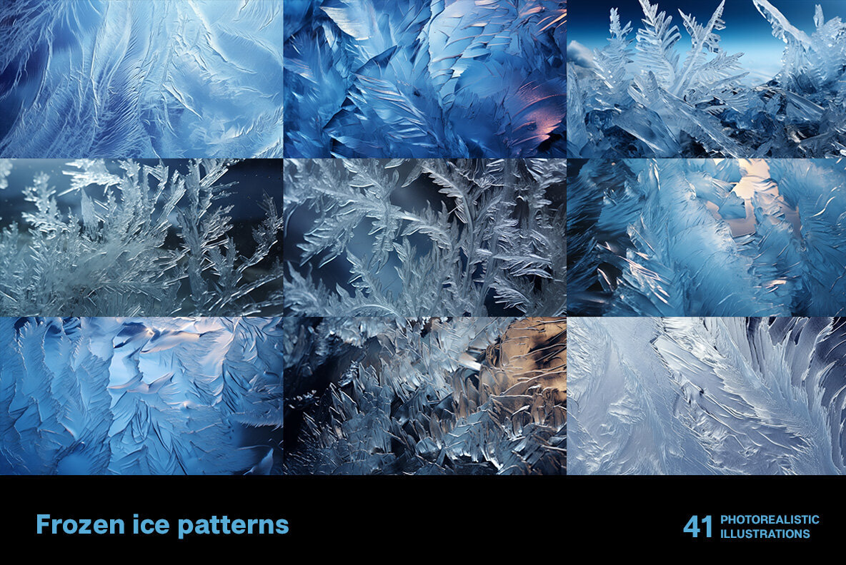 Frozen Ice patterns 2