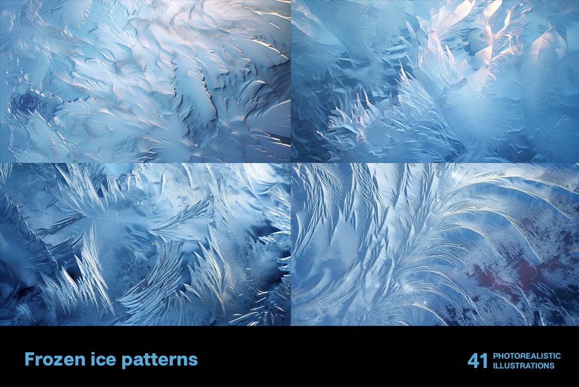 Frozen Ice patterns 6