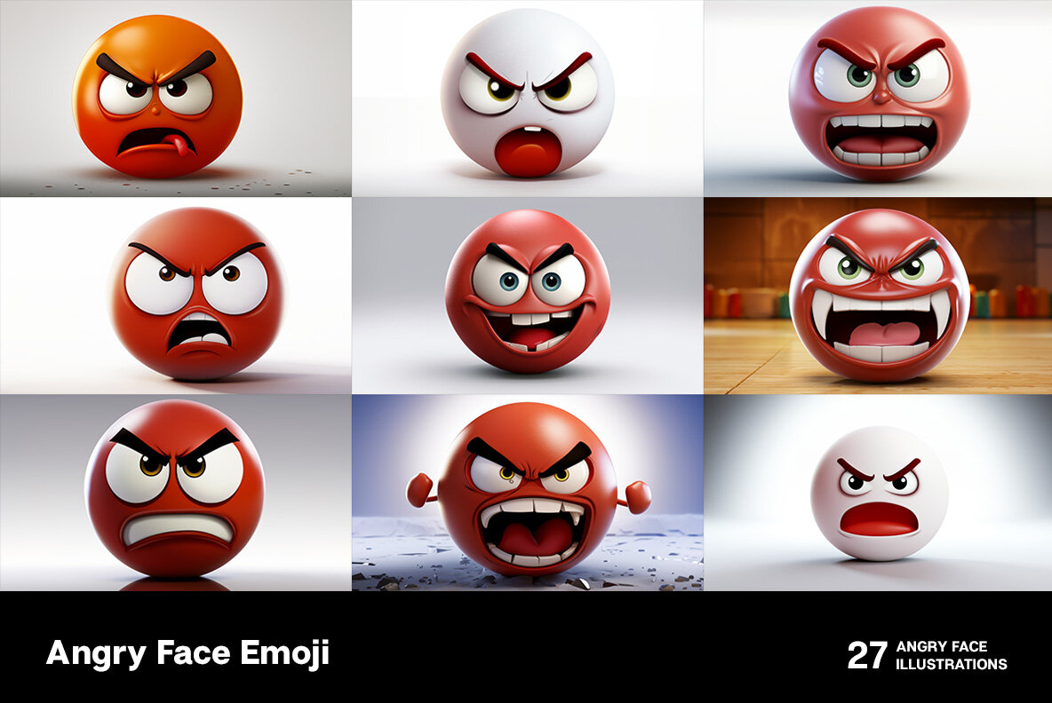 Angry Face Emoji 4