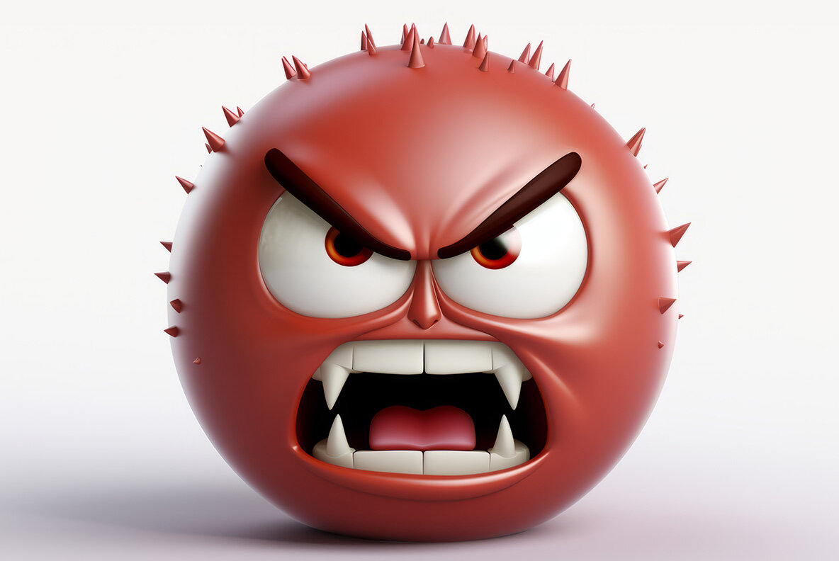 Angry Face Emoji 5