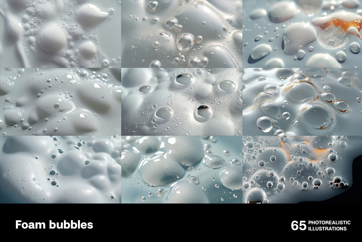 Foam bubbles 2