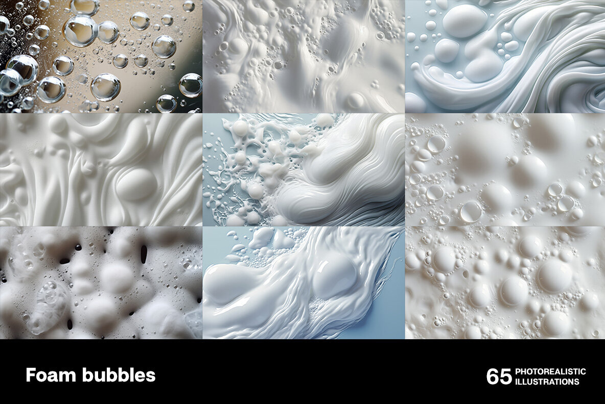 Foam bubbles 3
