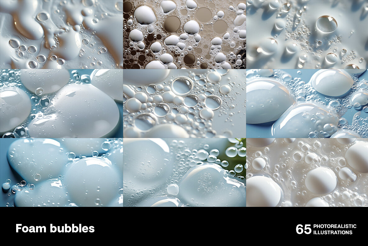 Foam bubbles 4