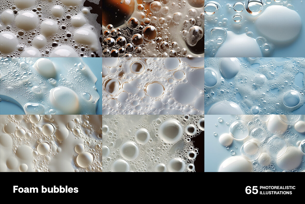 Foam bubbles 5