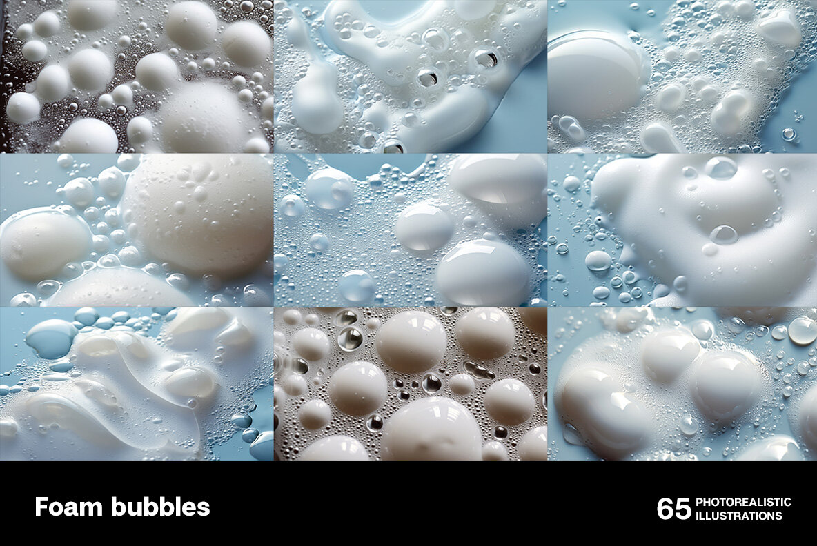 Foam bubbles 6