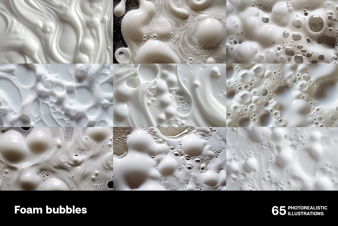 Foam bubbles 8