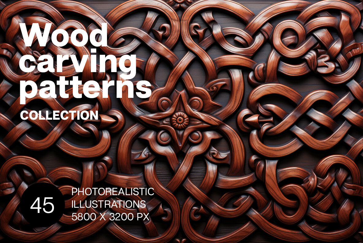 Wood carving patterns 1