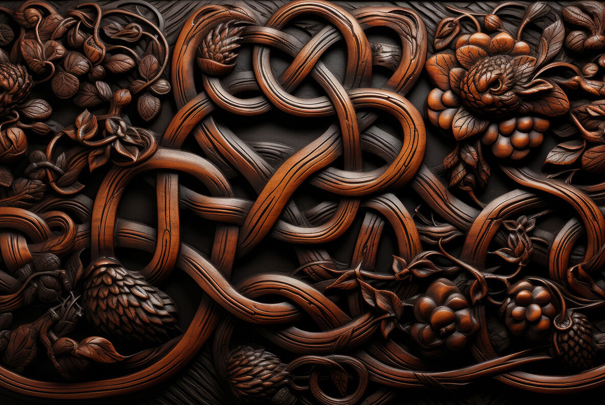 Wood carving patterns 8