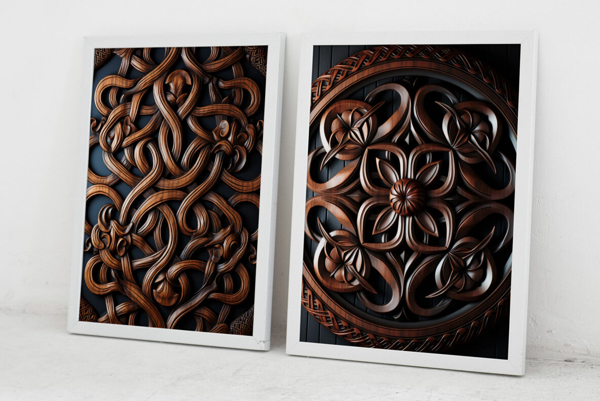 Wood carving patterns 11