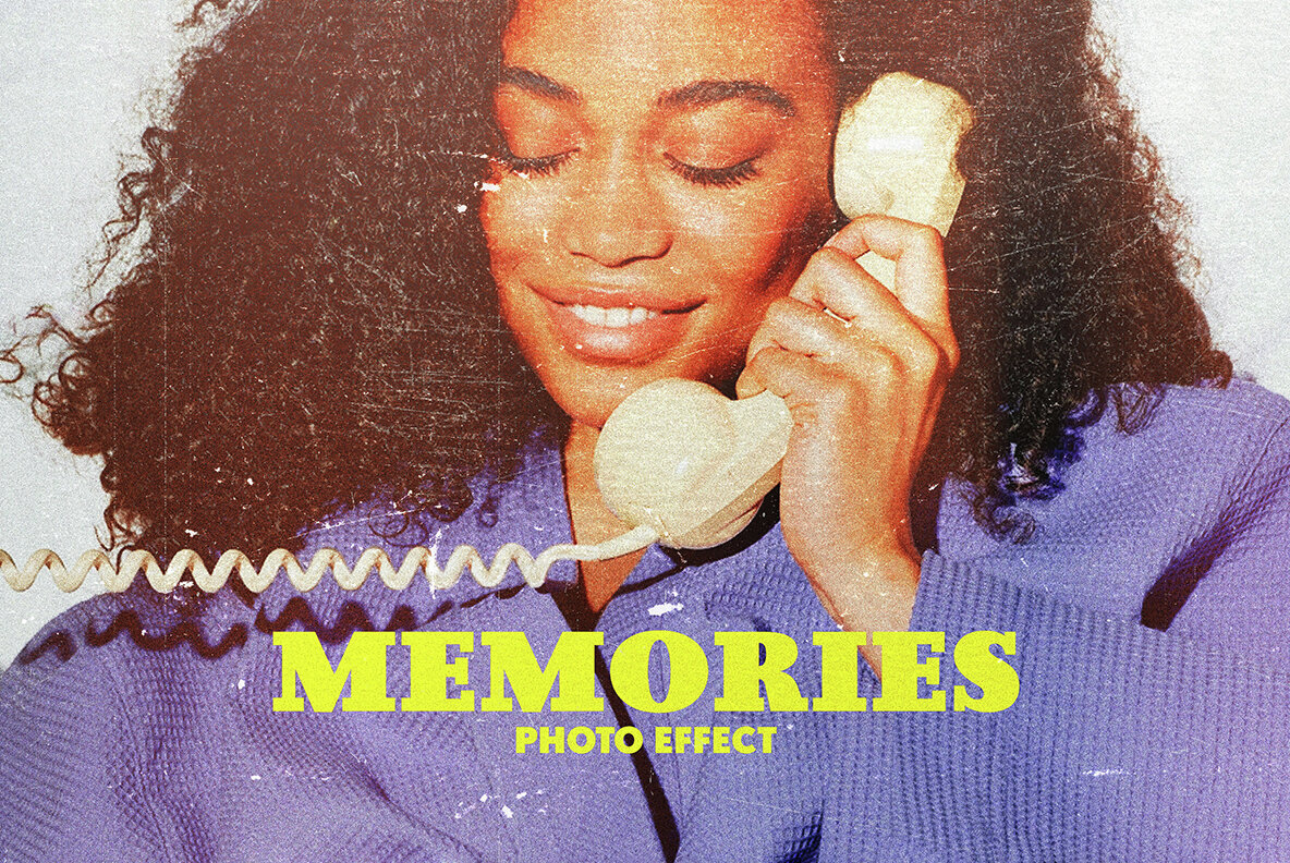 Bittersweet Memories Vintage Photo Effect 1