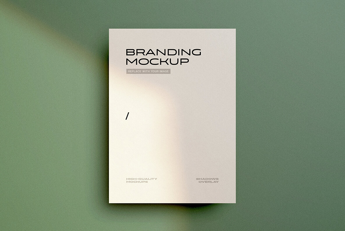 Branding Letterhead and Business Cards Mockups 4