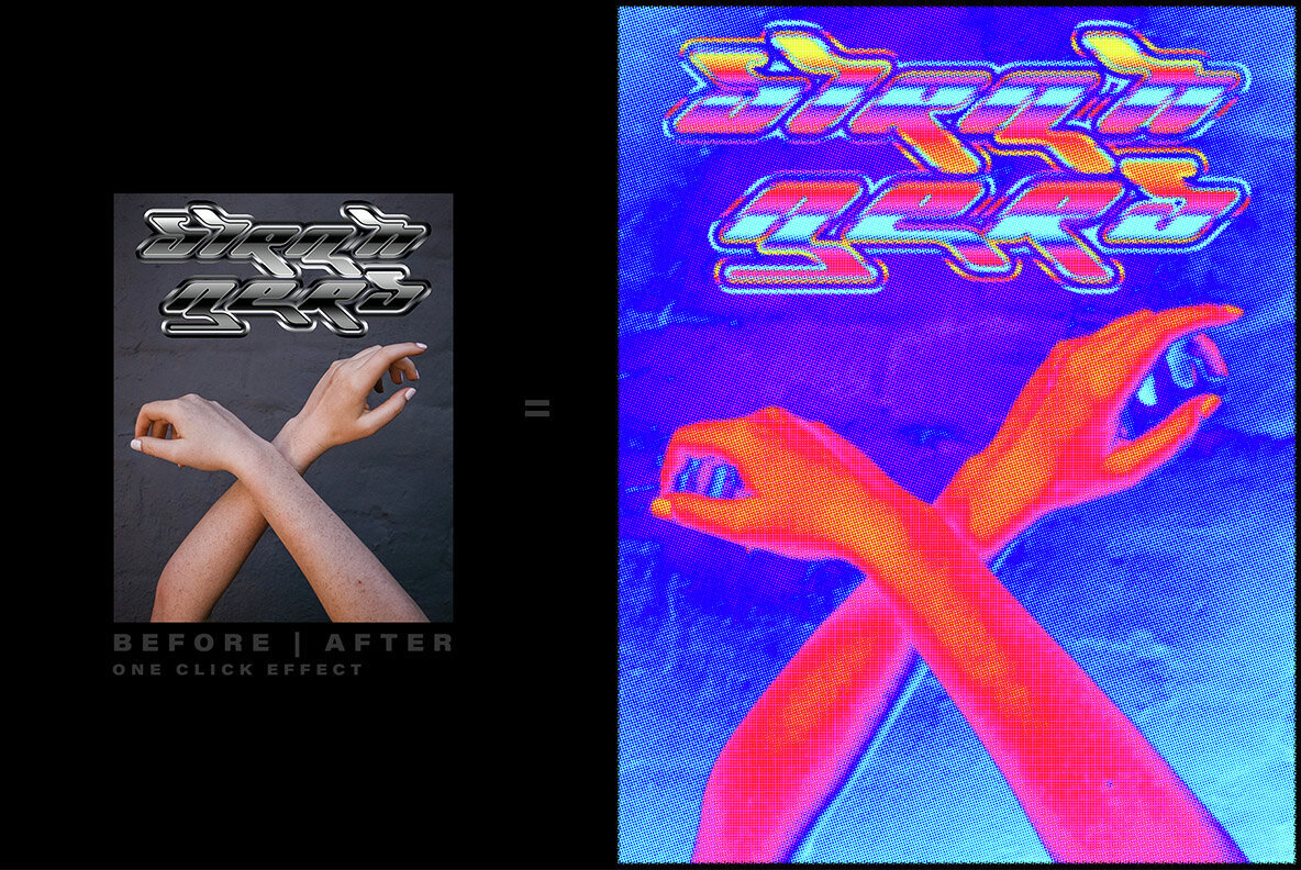 Spectrum Halftone Effect Action 3