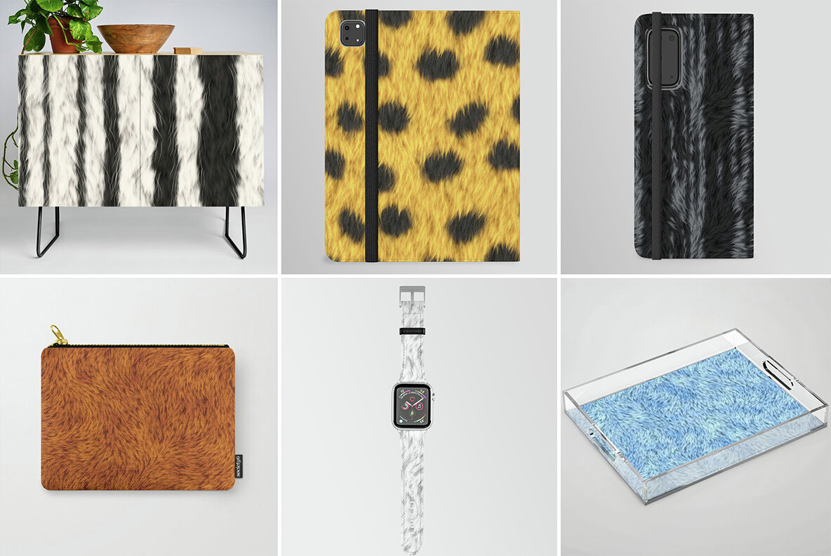 30 Fur Background Textures 8