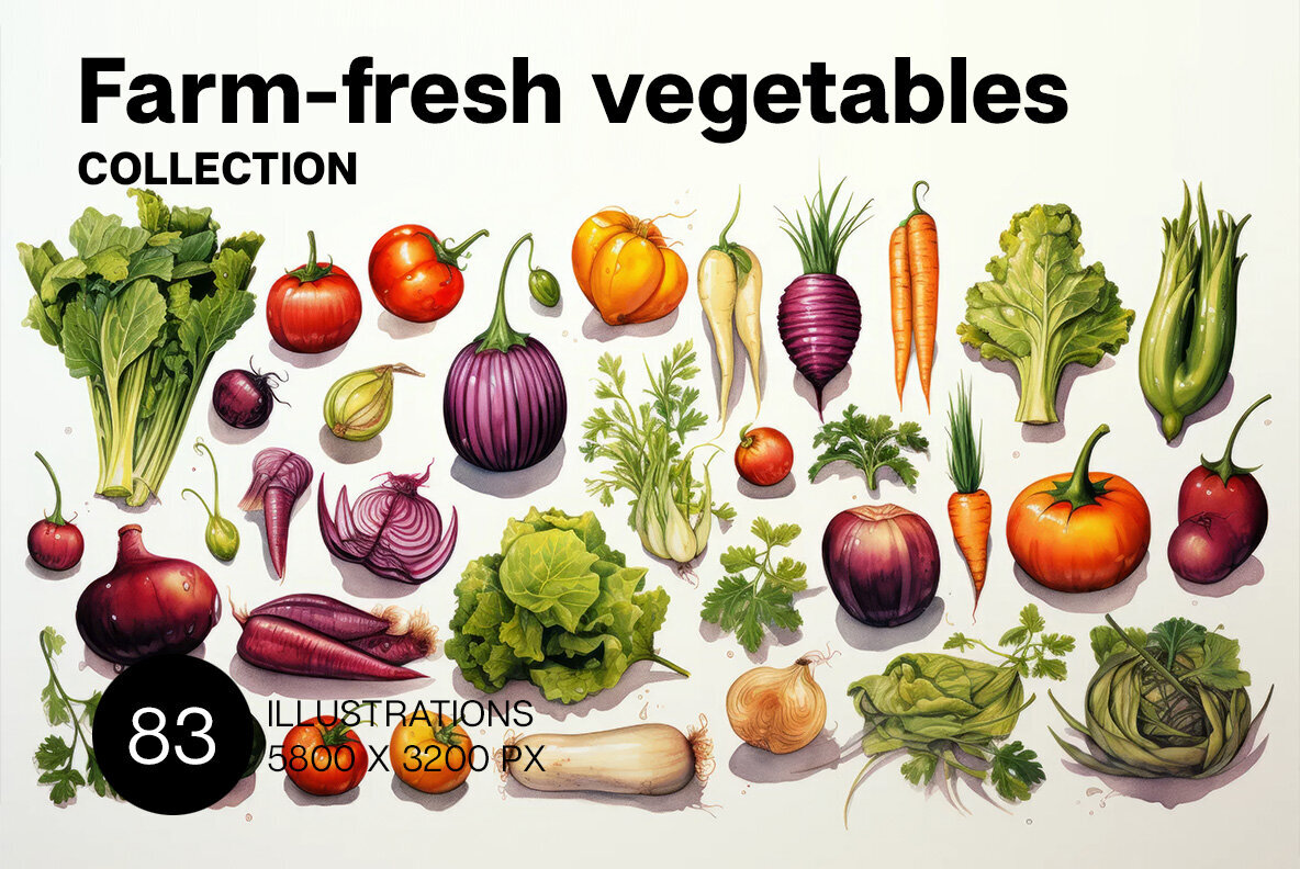 Farm fresh vegetables 1