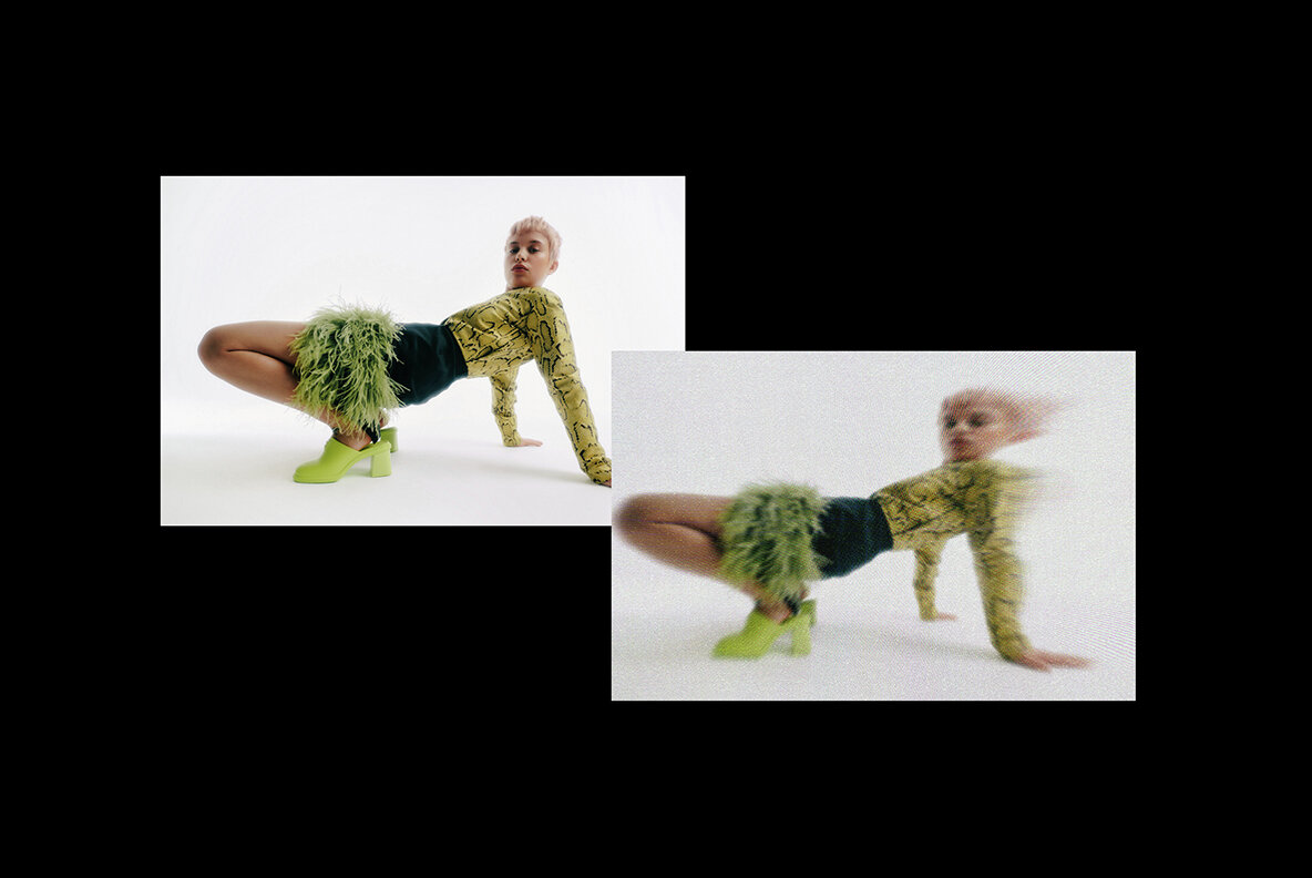 Retro Screen Flicker Photo Effect 7