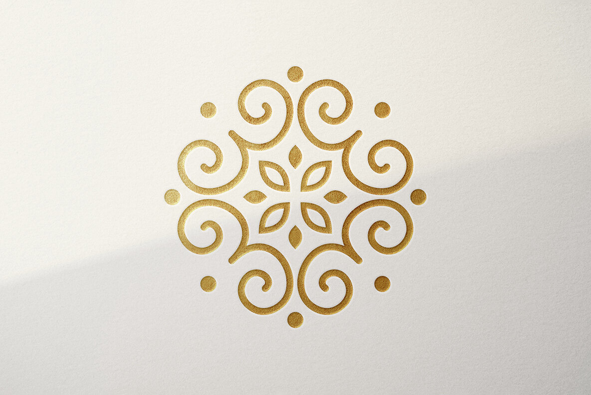 Deluxe Gold   Silver Foil Mockups with Shadow Overlays 3