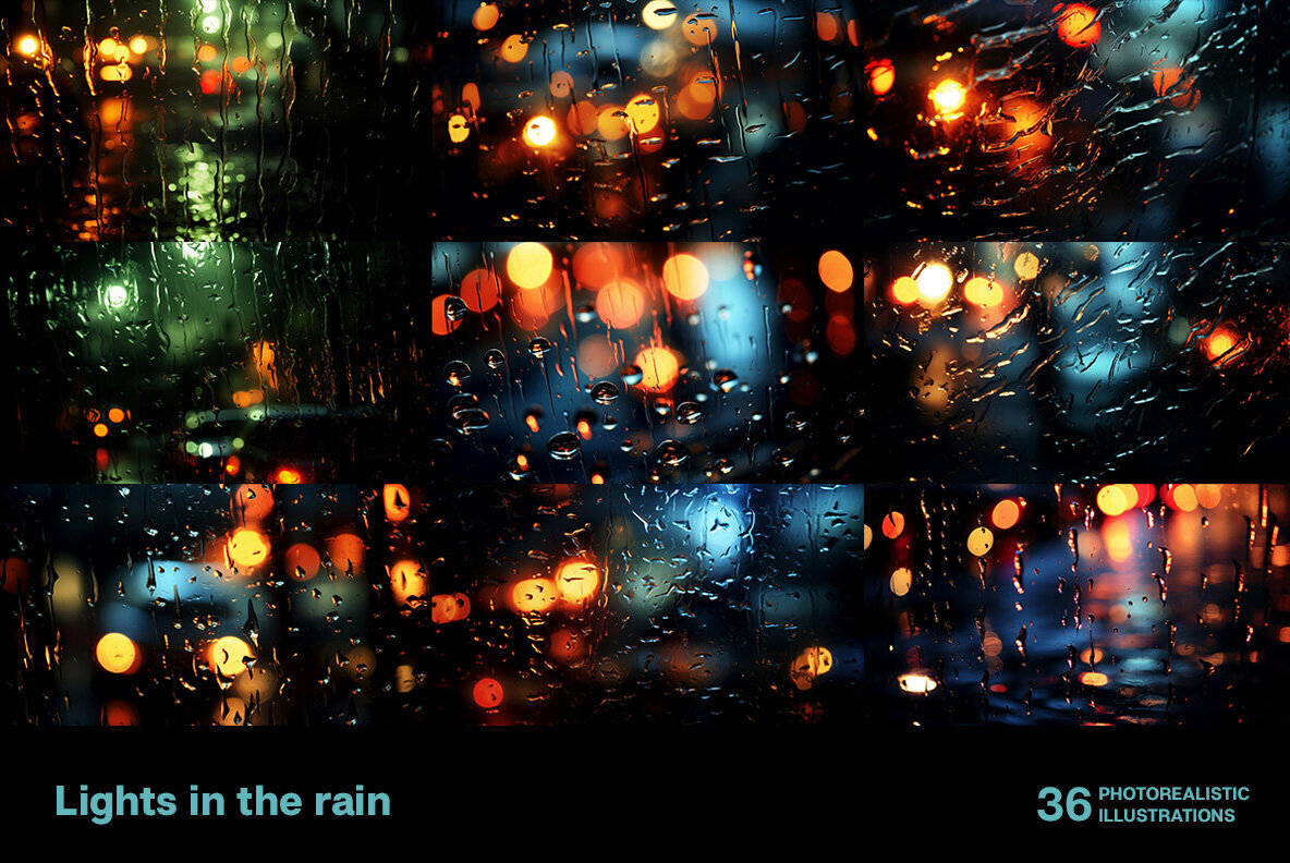 Lights in the rain 2
