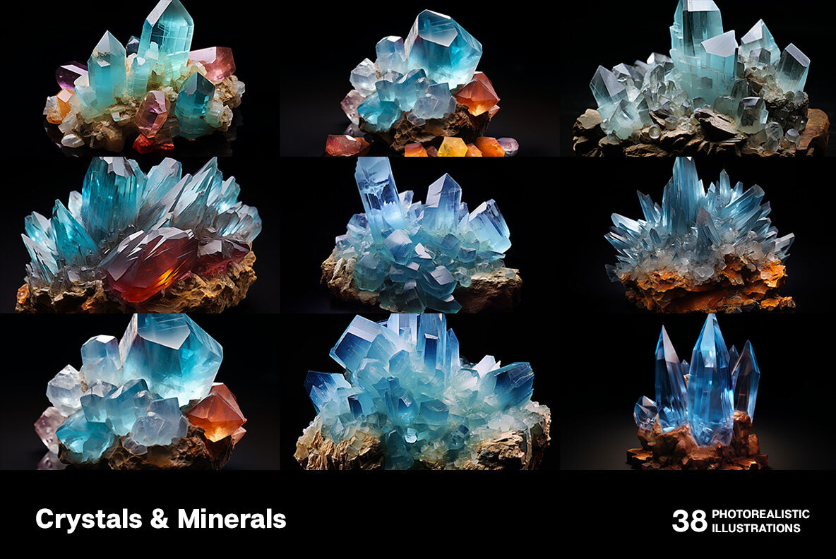 Crystals and Minerals 2