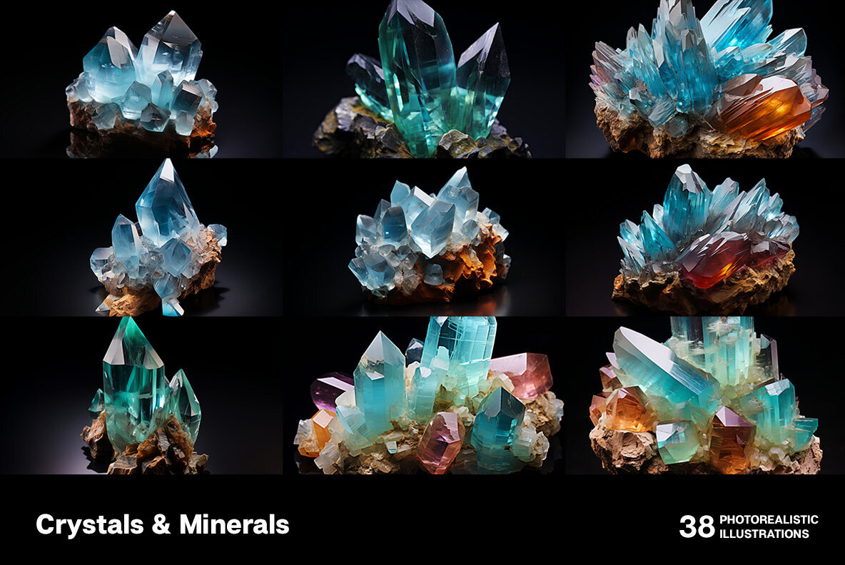 Crystals and Minerals 3