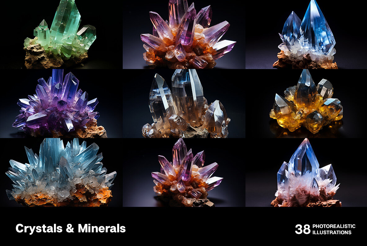 Crystals and Minerals 4