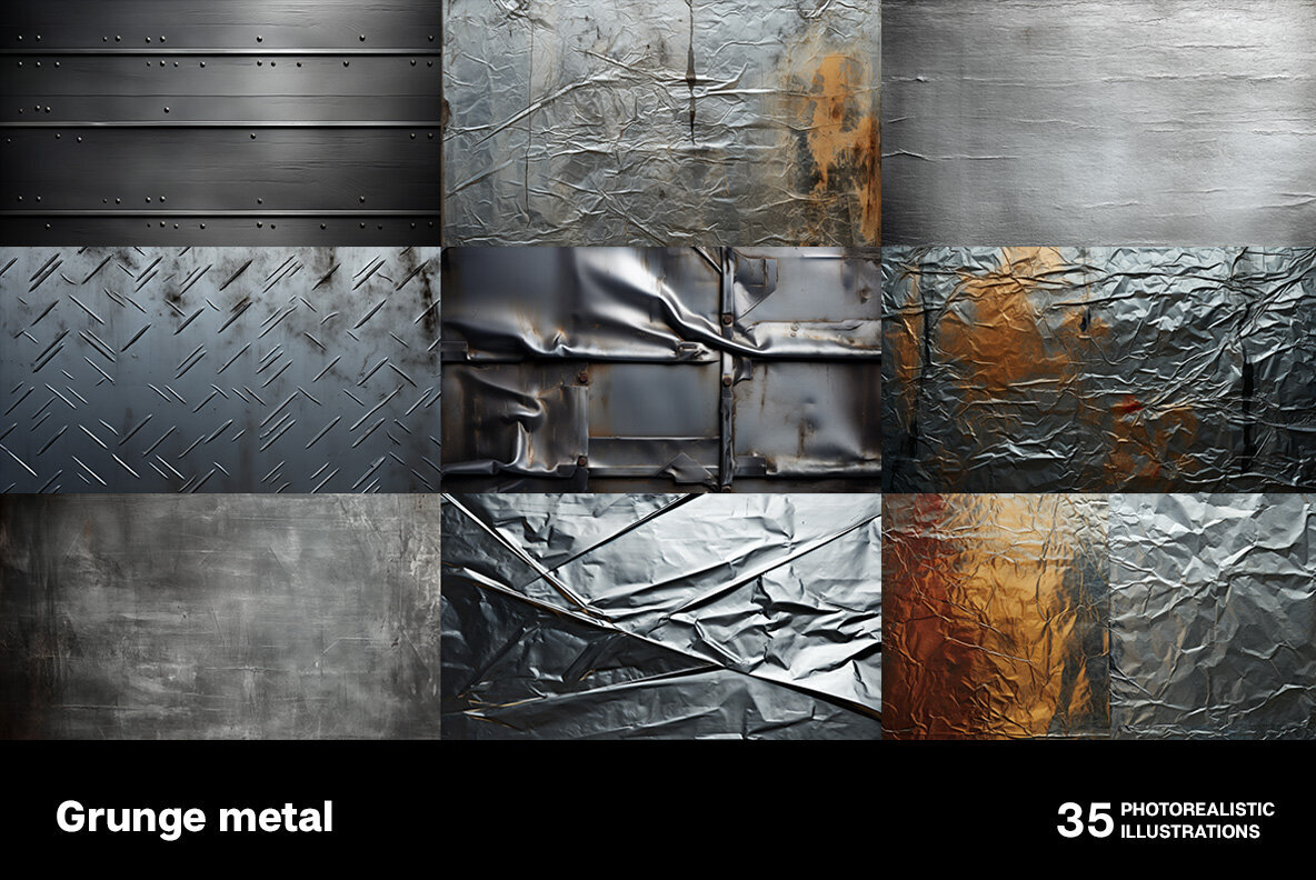 Grunge metal textures 2