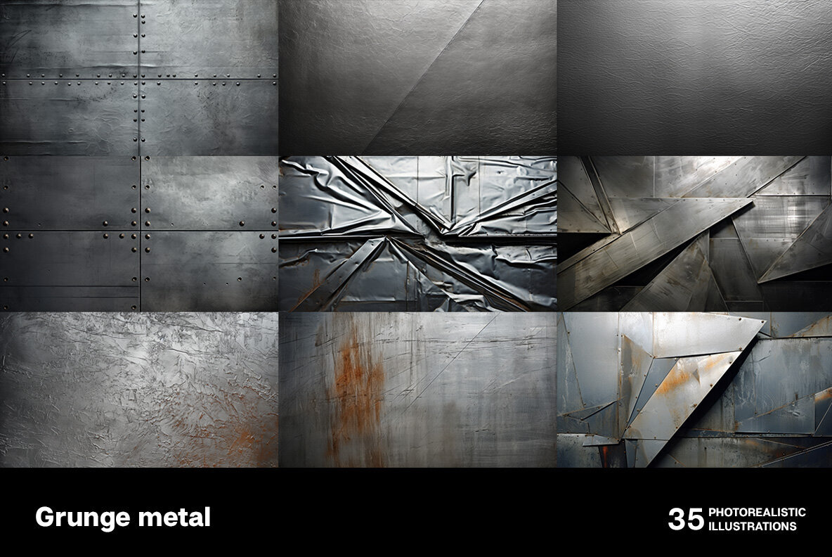 Grunge metal textures 3