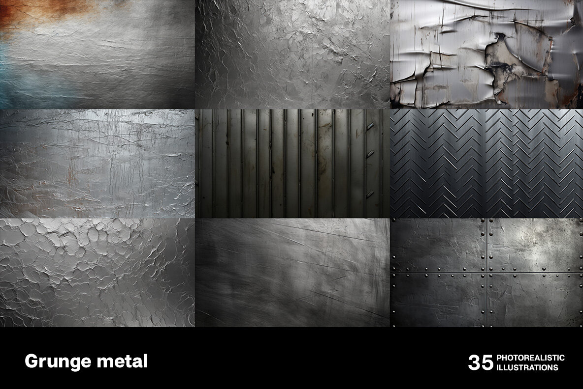 Grunge metal textures 4