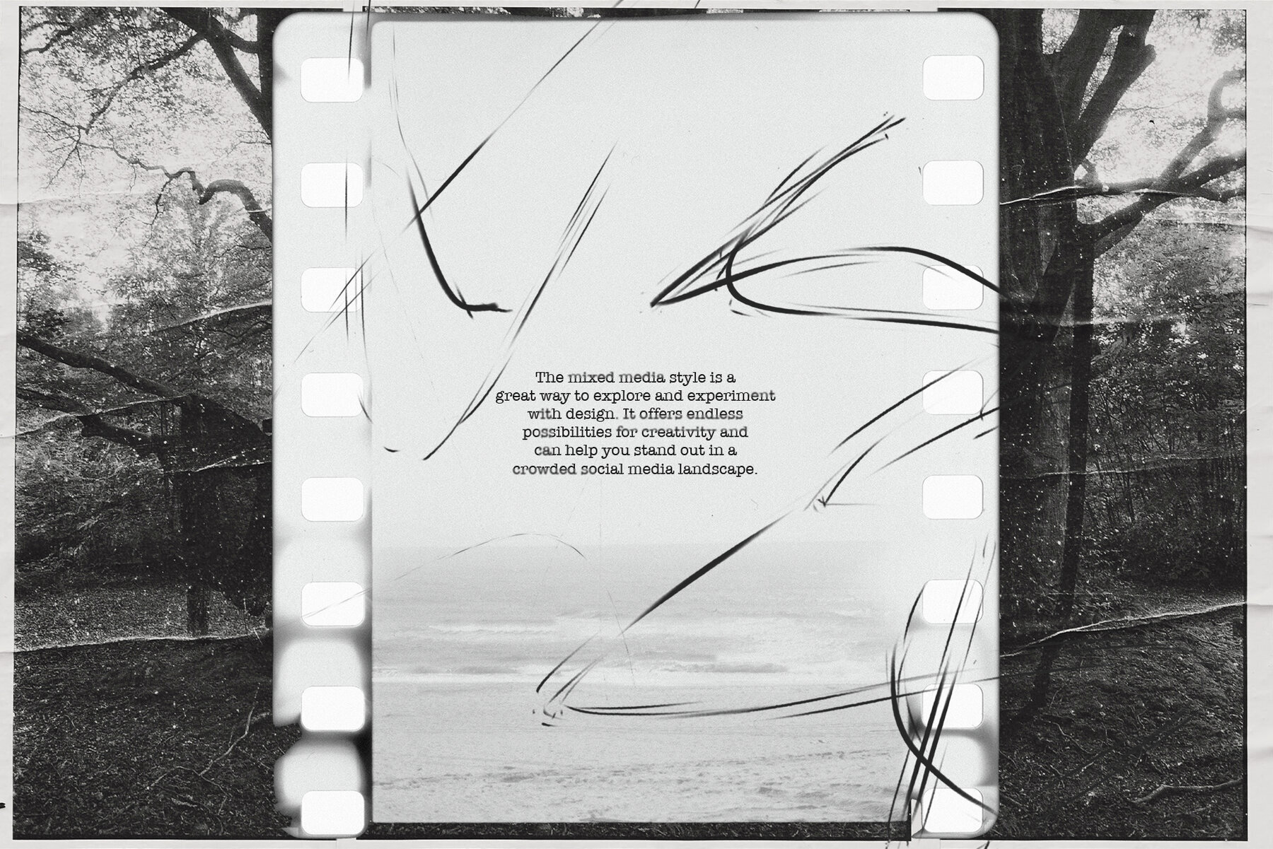 Mixed Media Collage   Abstract art 2