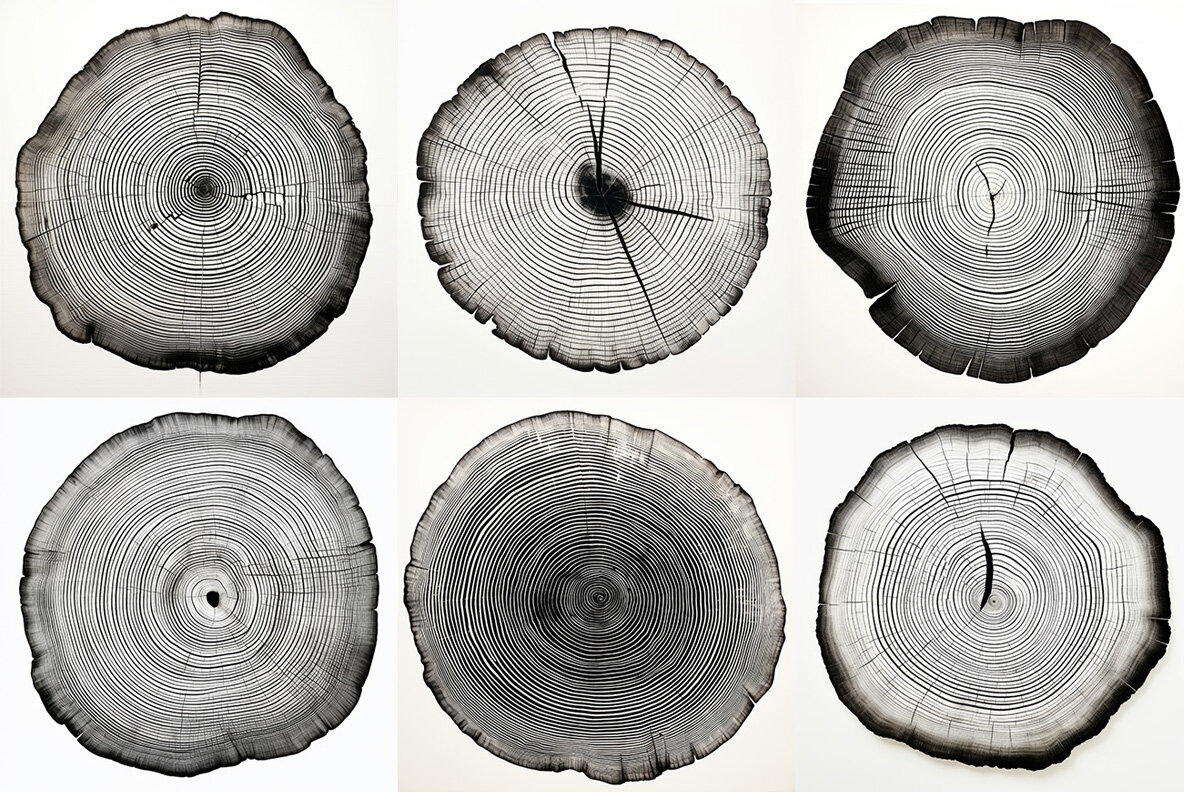 Black tree rings 4