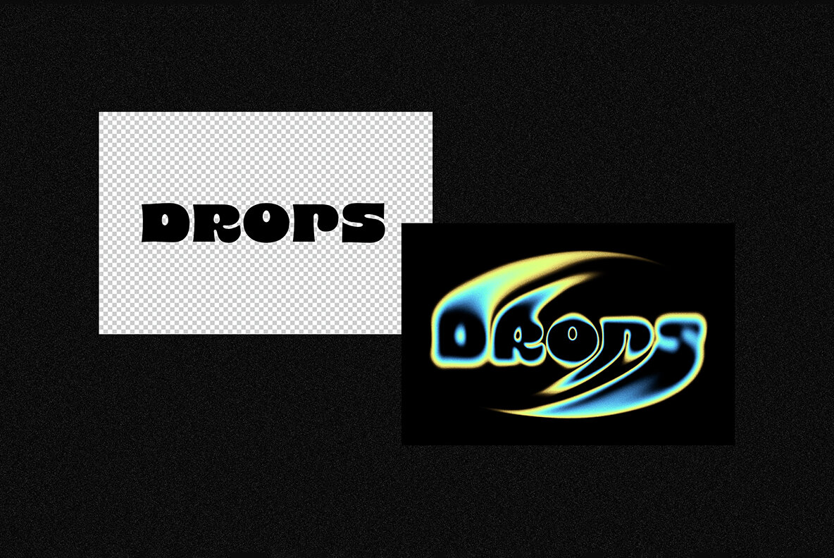 The Whirlpool Melting Text Effect 8