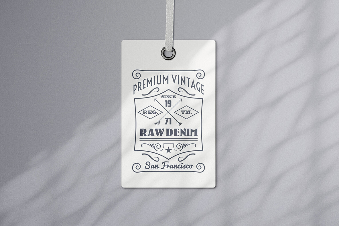 Apparel Tag   Labels Logo Mockups 5