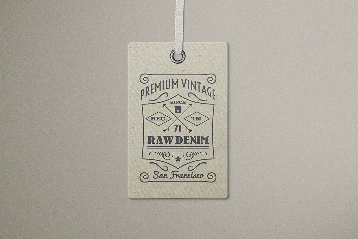 Apparel Tag   Labels Logo Mockups 8