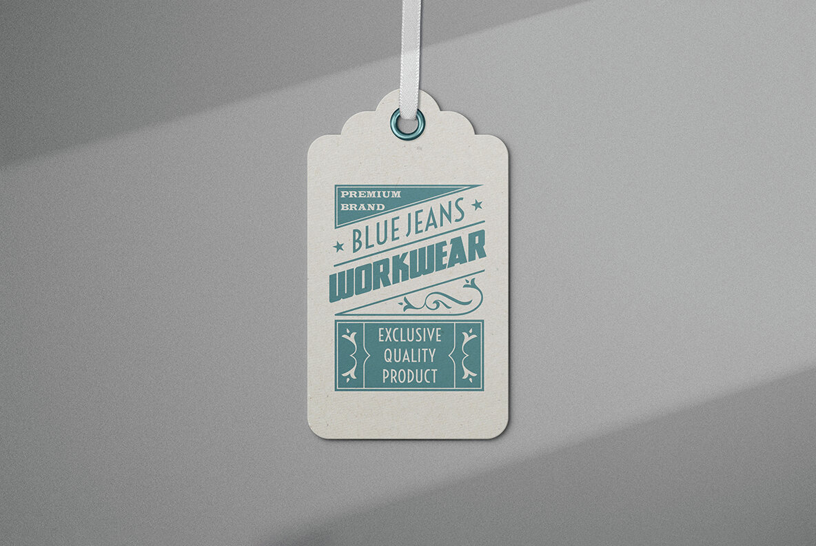 Apparel Tag   Labels Logo Mockups 9