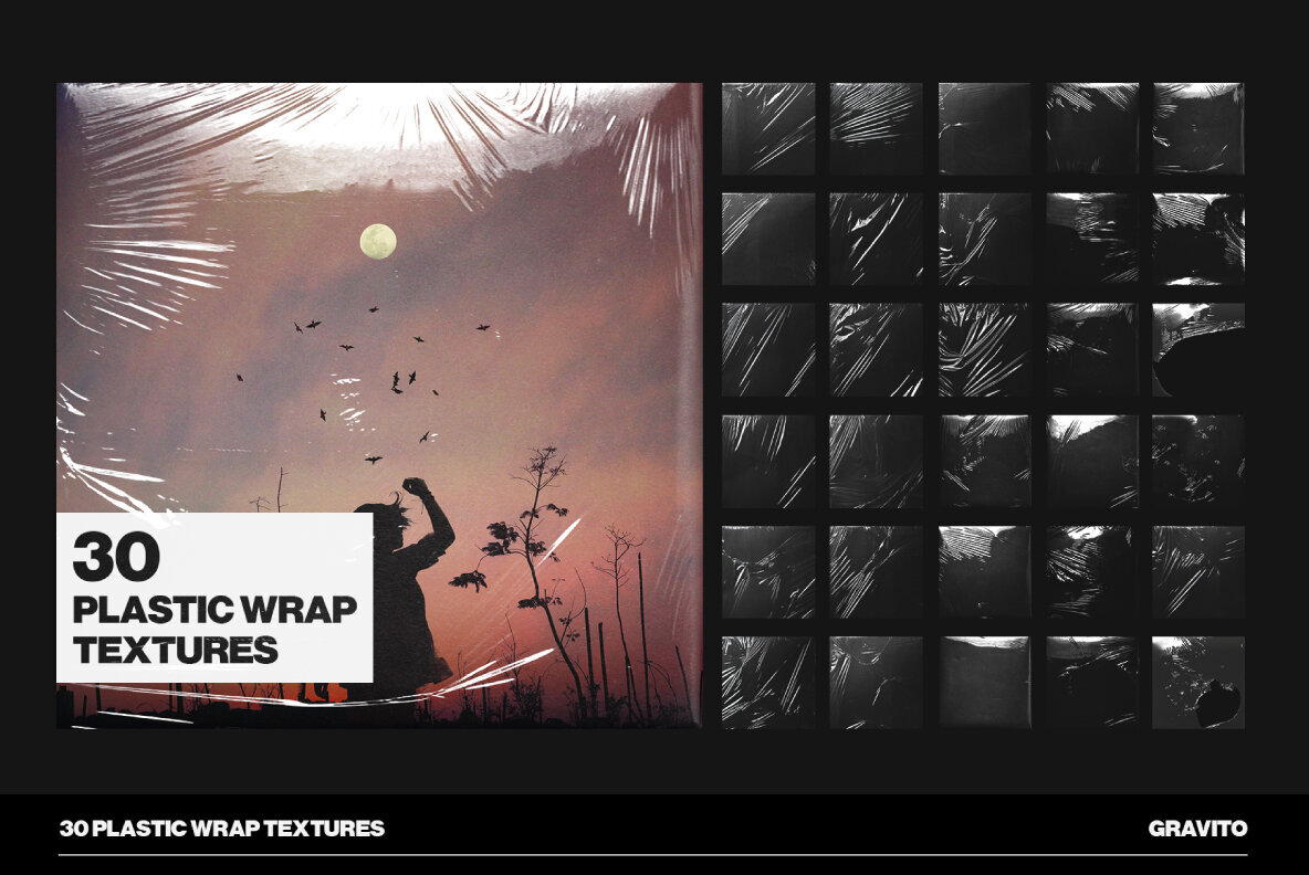 Plastic Wrap Textures 2