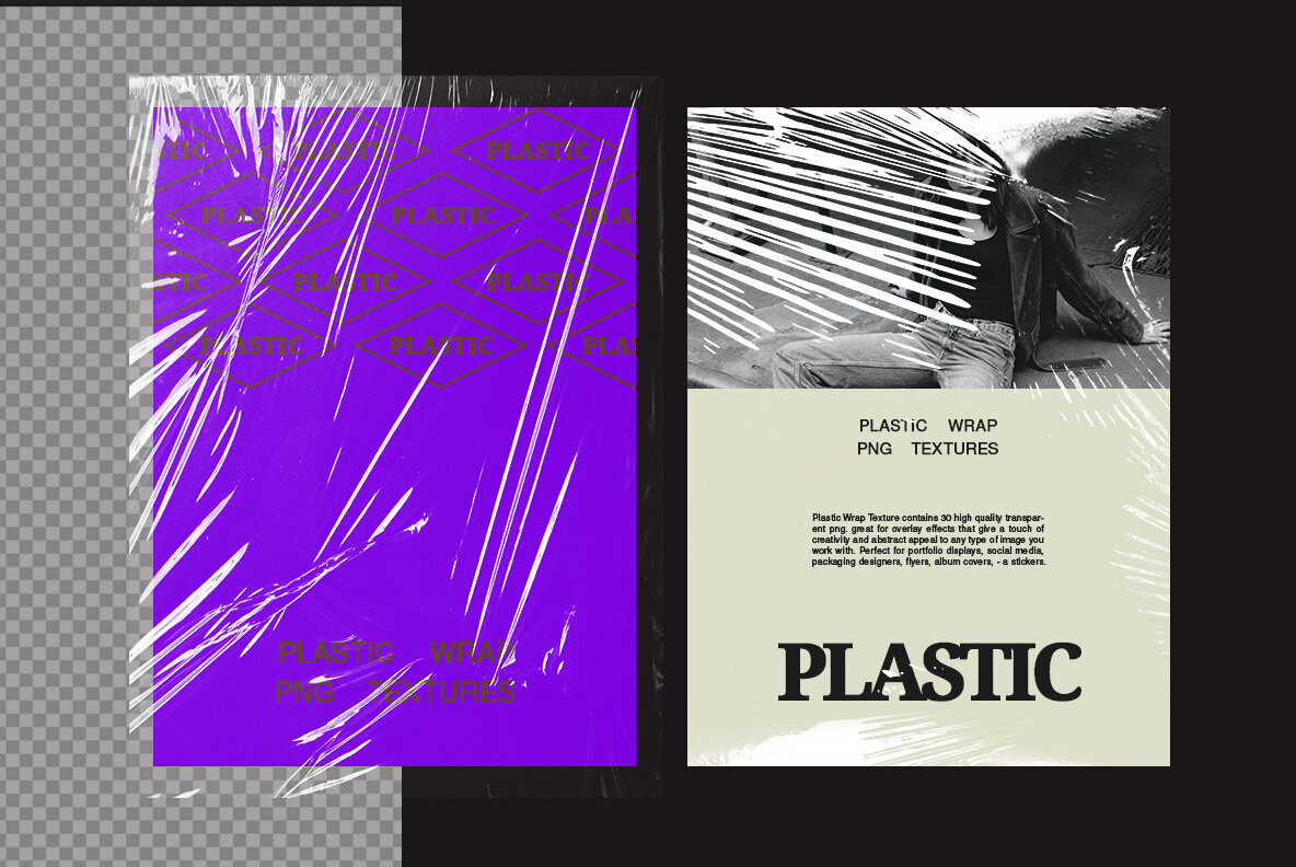 Plastic Wrap Textures 3