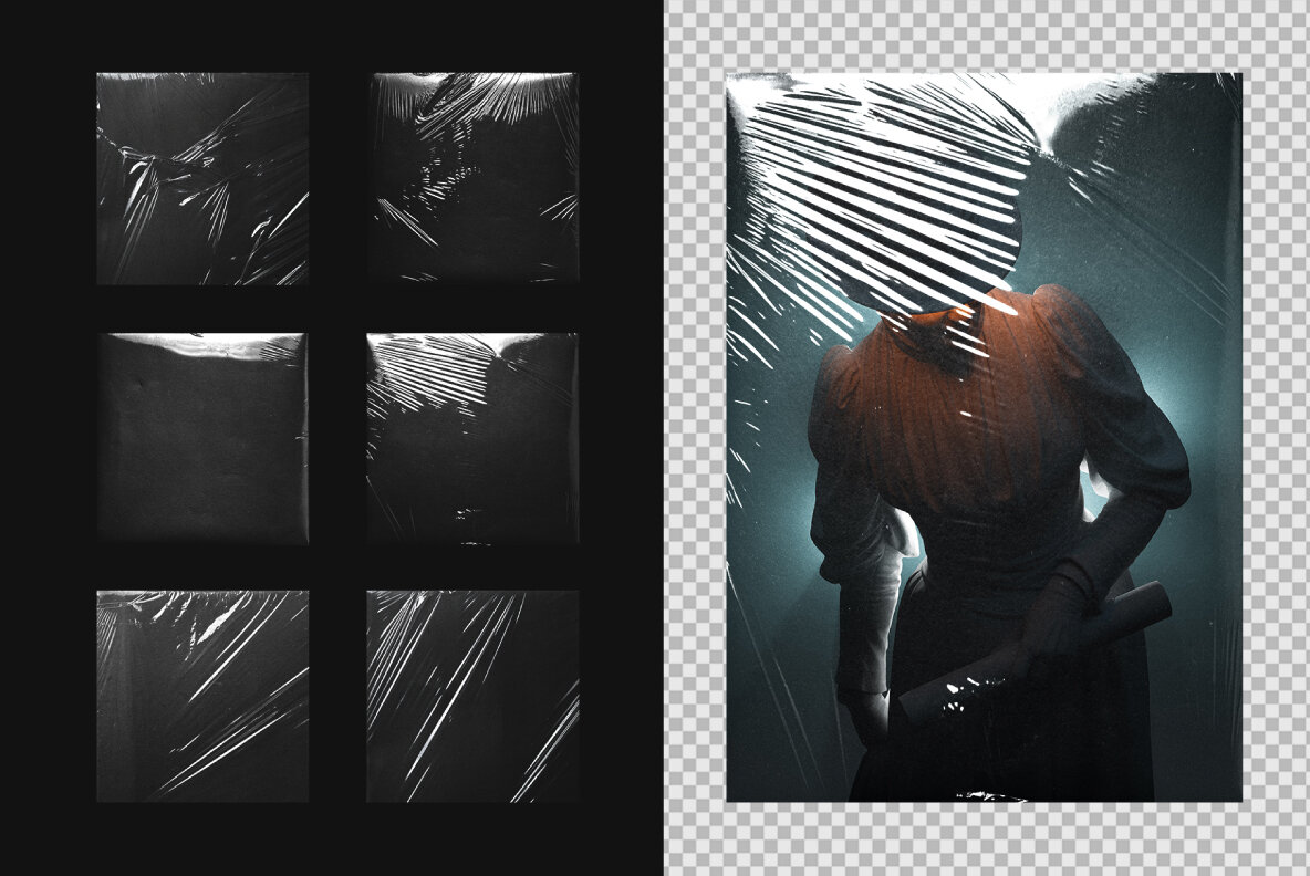 Plastic Wrap Textures 5