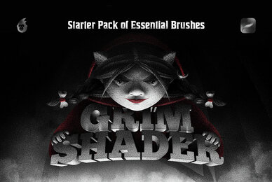 Grim Shader Brushes Starter Pack for Procreate