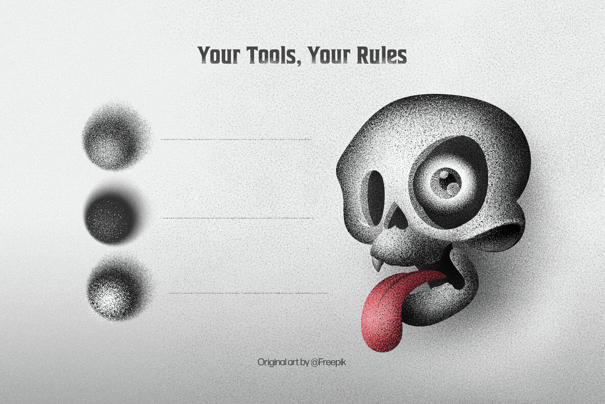 Grim Shader Brushes Starter Pack for Procreate 7