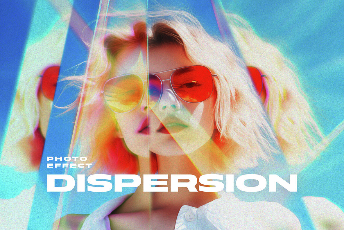 Prism Dispersion Photo Effect 1