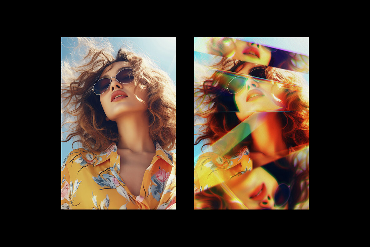 Prism Dispersion Photo Effect 4