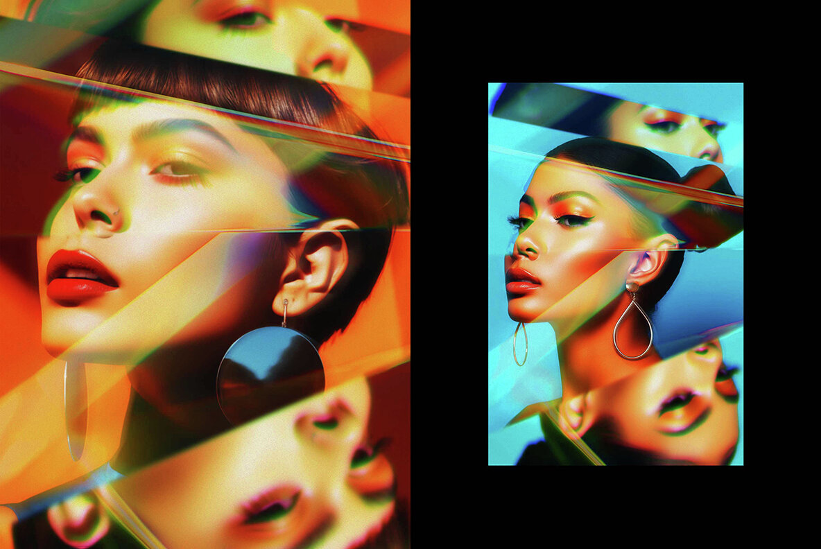 Prism Dispersion Photo Effect 6