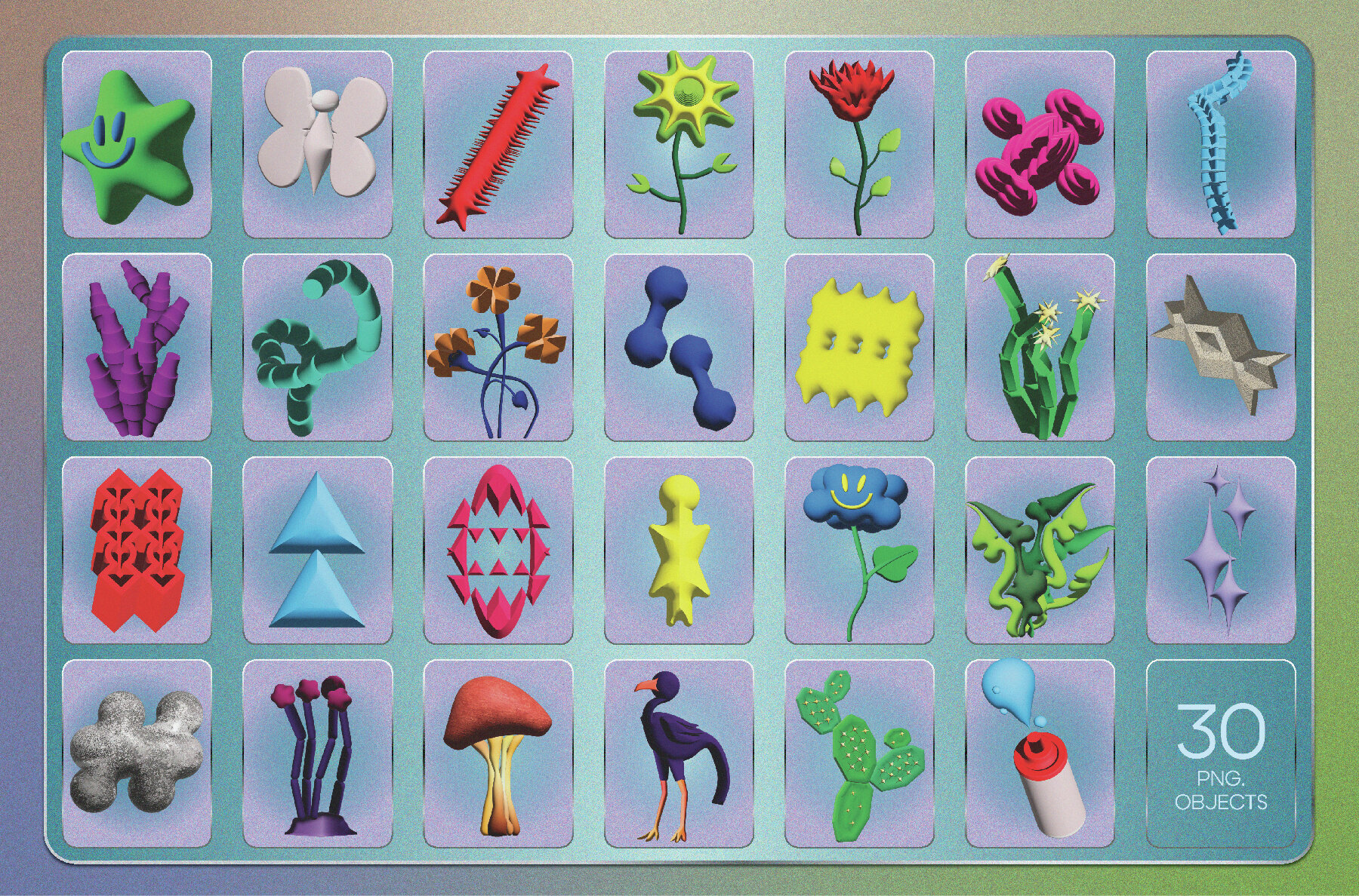 Gradients   Objects Textures Backgrounds 3